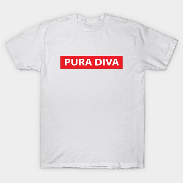 Pura Diva Costa Rica Tica T-Shirt by Estudio3e